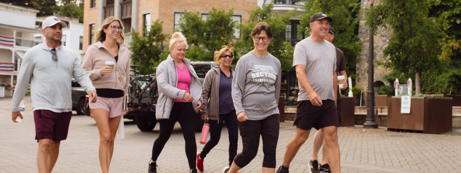 IMPACT members walking together at Roche Harbor